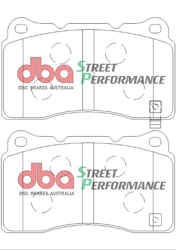 Subaru Impreza GD/GDF/GC/GC8/GDB 99-07 DBA SP PERFORMANCE Front Brake Pad