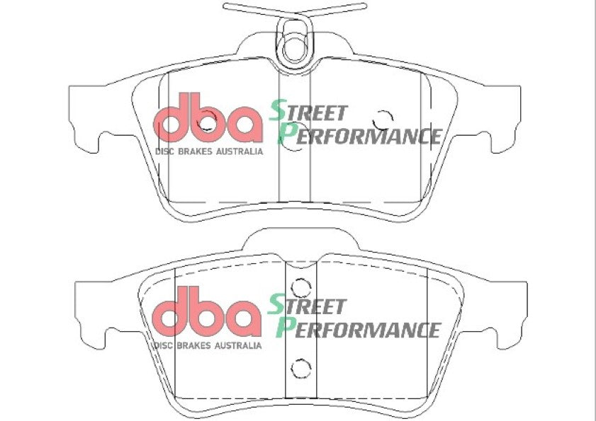 Citroen C5 TD/RD 08-13 DBA SP PERFORMANCE Rear Brake Pad