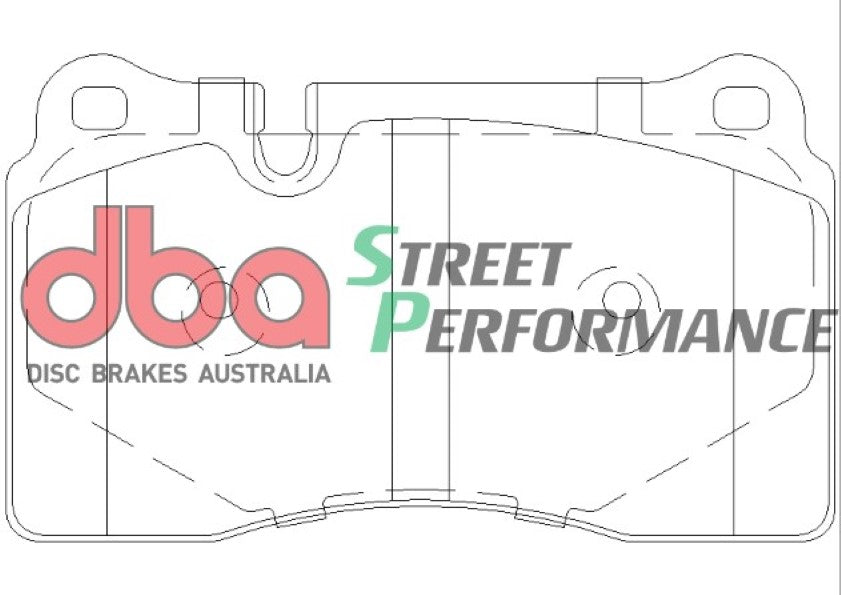 VW Touareg SP PERFORMANCE Front DBA Brake Pad