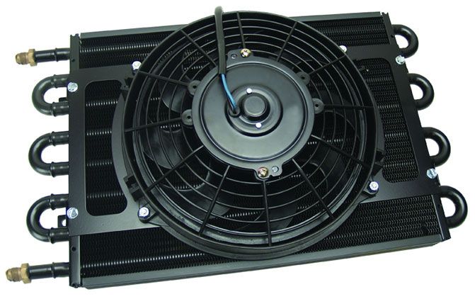 Derale Derale Dyno-Cool 8 Pass Remote Mount Cooler with Fan DP12733