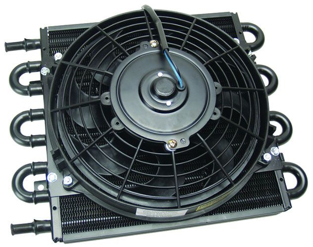 Derale Derale Dyno-Cool 8 Pass Remote Mount Cooler with Fan DP12742