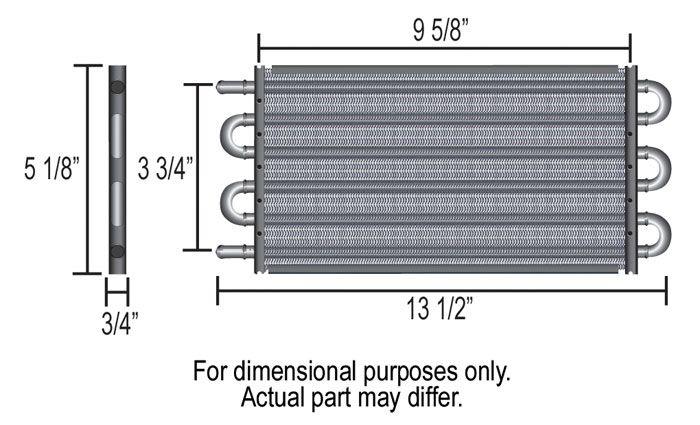 Derale Derale Series 7000 Transmission Cooler DP13311