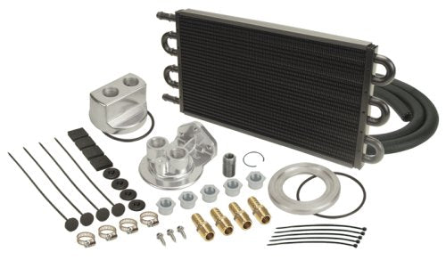 Derale Derale Tube & Fin Engine Oil Cooler Kit (spin on adapter) DP15551