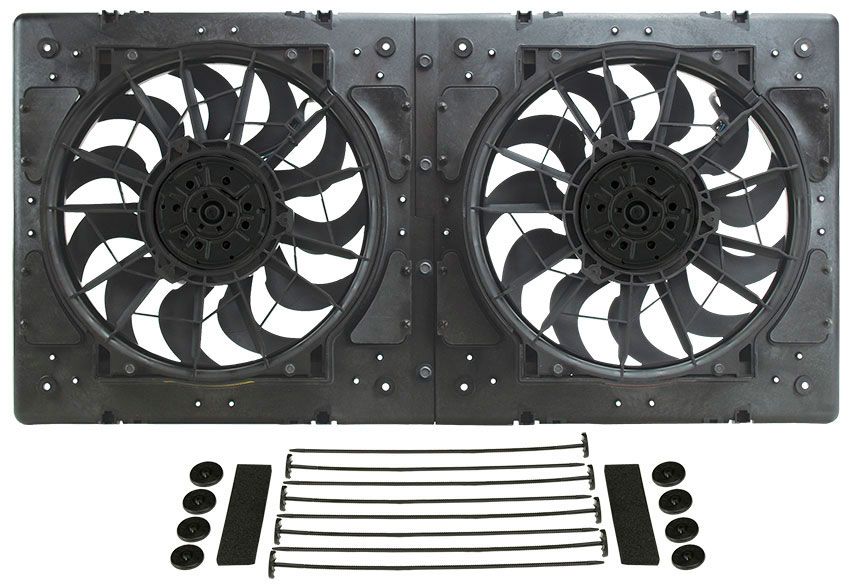 Derale Dual Fan & Shroud Kit DP16928