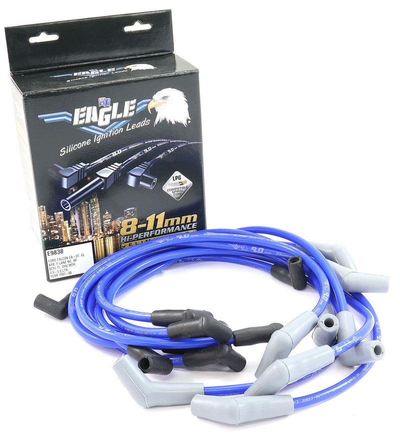 Eagle Leads 9mm Eliminator Series I Lead Set - Blue ELE9838