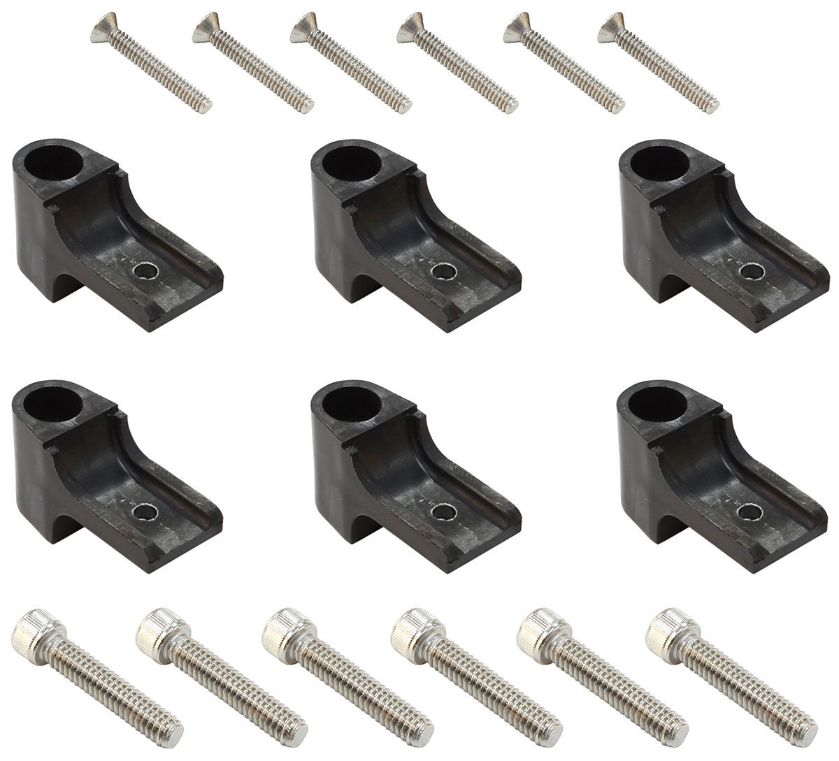 Eagle Leads Horizontal Separator Fitting Kit - Black ELESFK-1BK