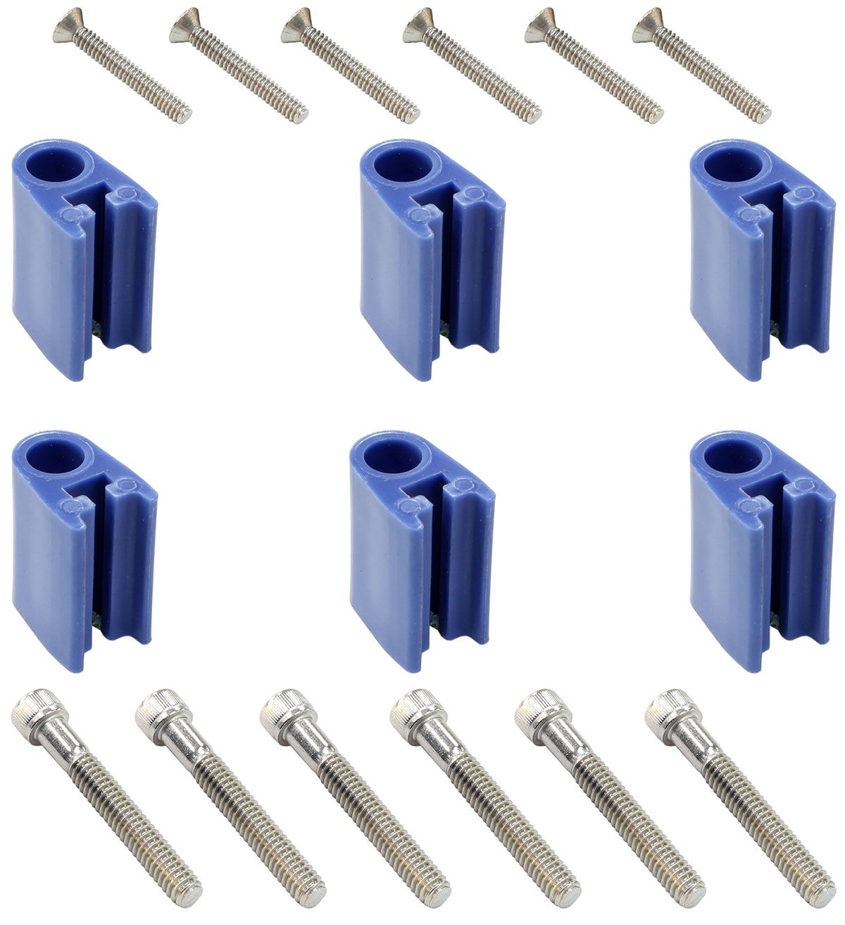 Eagle Leads Vertical Separator Fitting Kit - Blue ELESFK-3BL