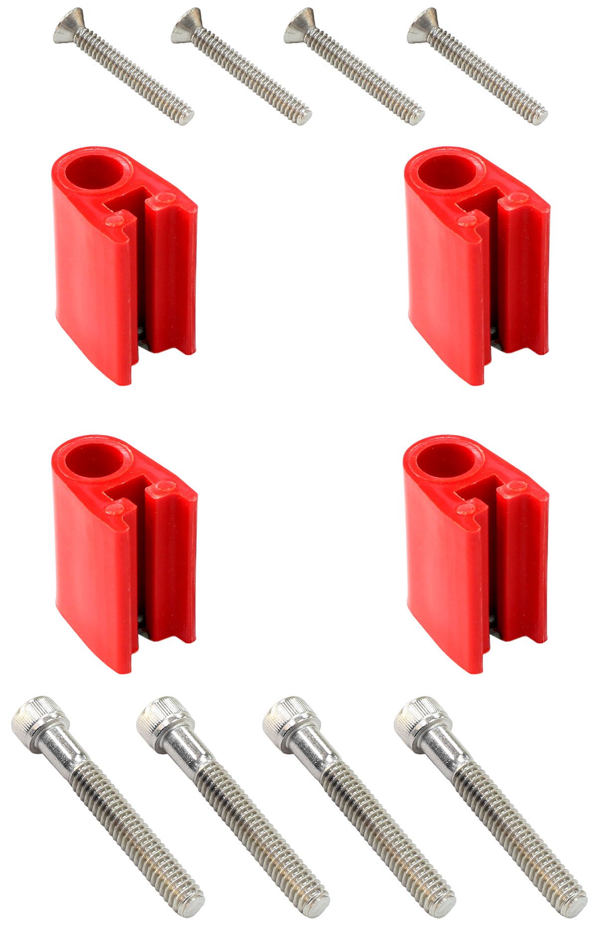 Eagle Leads Vertical Separator Fitting Kit - Red ELESFK-4R