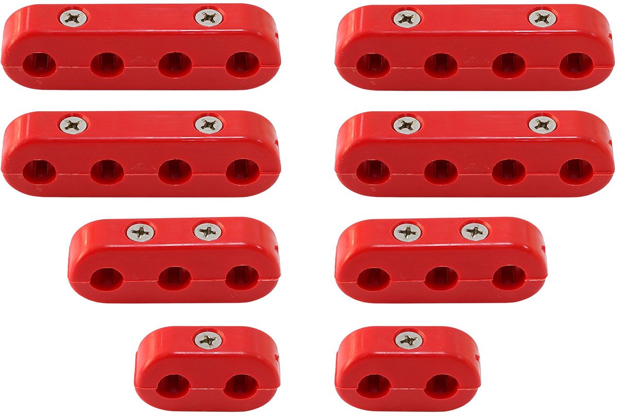 Eagle Leads Universal Performance Separator Set Ideal for V8's - Red ELESK-472R