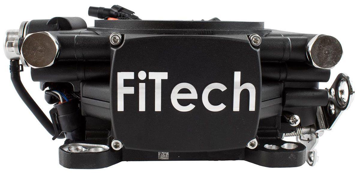 FiTech Go EFI 4 Self Tuning Fuel Injection System - Matte Black Finish FH30002