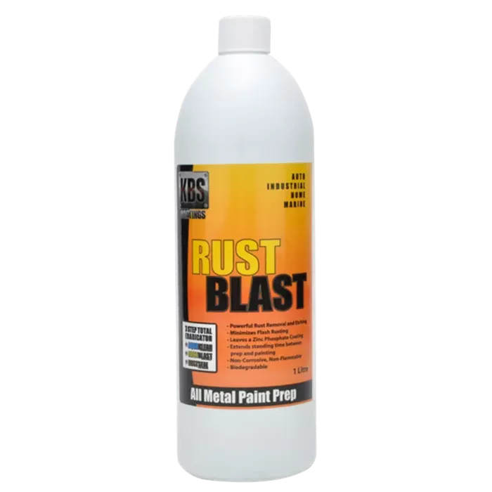 KBS RUSTBLAST WATER BASED RUST REMOVER 1 LITRE