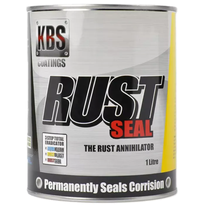 KBS RUSTSEAL RUST PREVENTIVE COATING SILVER 1 LITRE