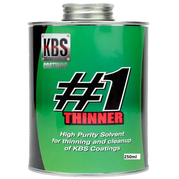 KBS #1 THINNER HIGH PURITY SOLVENT 250ML