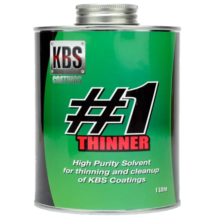 KBS #1 THINNER HIGH PURITY SOLVENT 1 LITRE