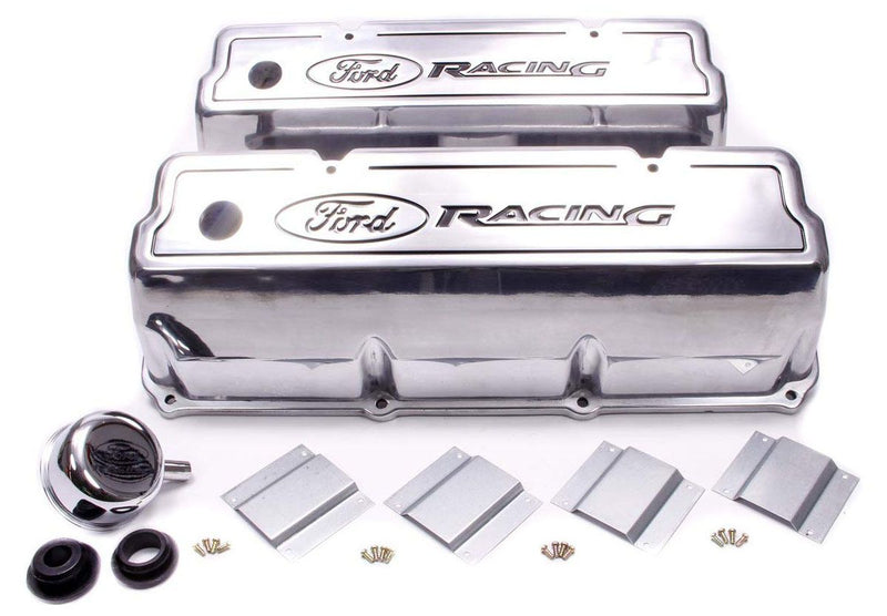 Ford Performance Aluminium Valve Covers (Polished) FMM-6582-Z351