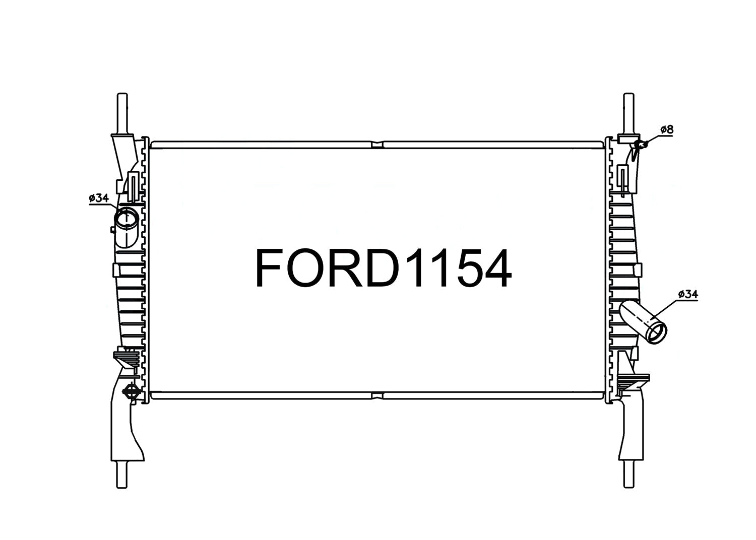 Ford Transit TT9 2.3L Petrol & 2.2L / 2.4L Diesel 2006-14 [Narrow]