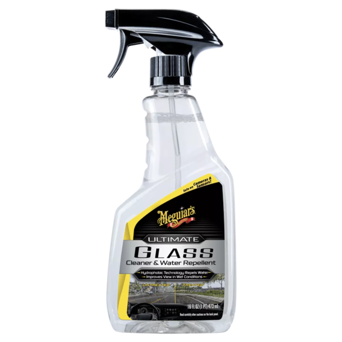 MEGUIARS G240416 ULTIMATE GLASS CLEANER & WATER REPELLENT- 473ML