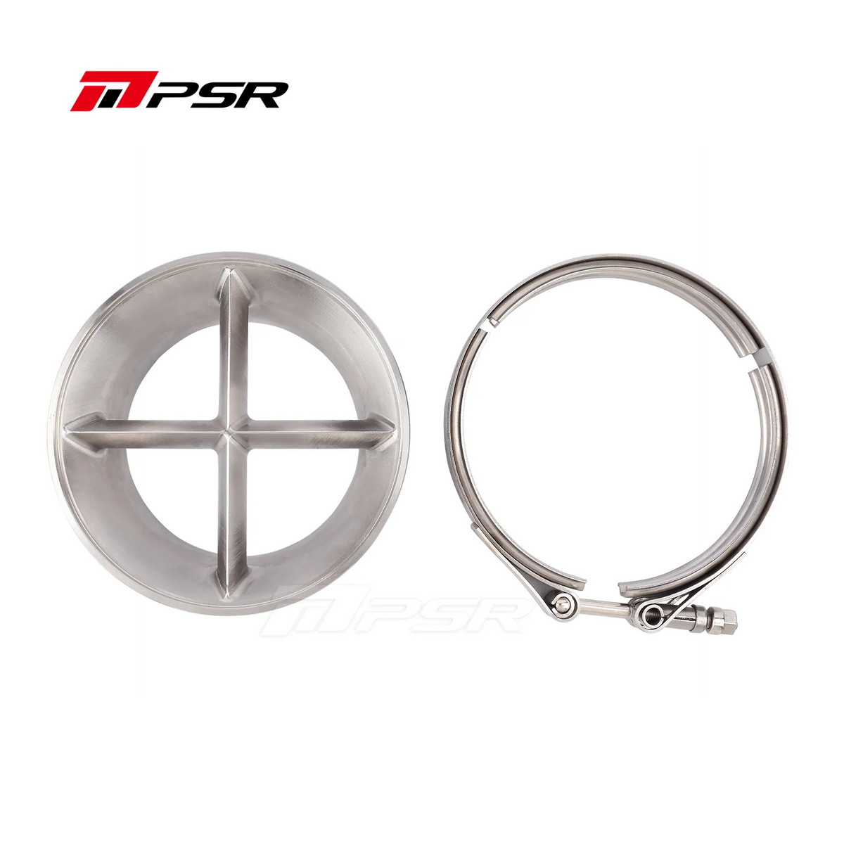 Pulsar PSR Stainless Steel Turbine Cross Guard Flange Clamp Kit for 8894G Turbos (PULSAR-FLC0009)