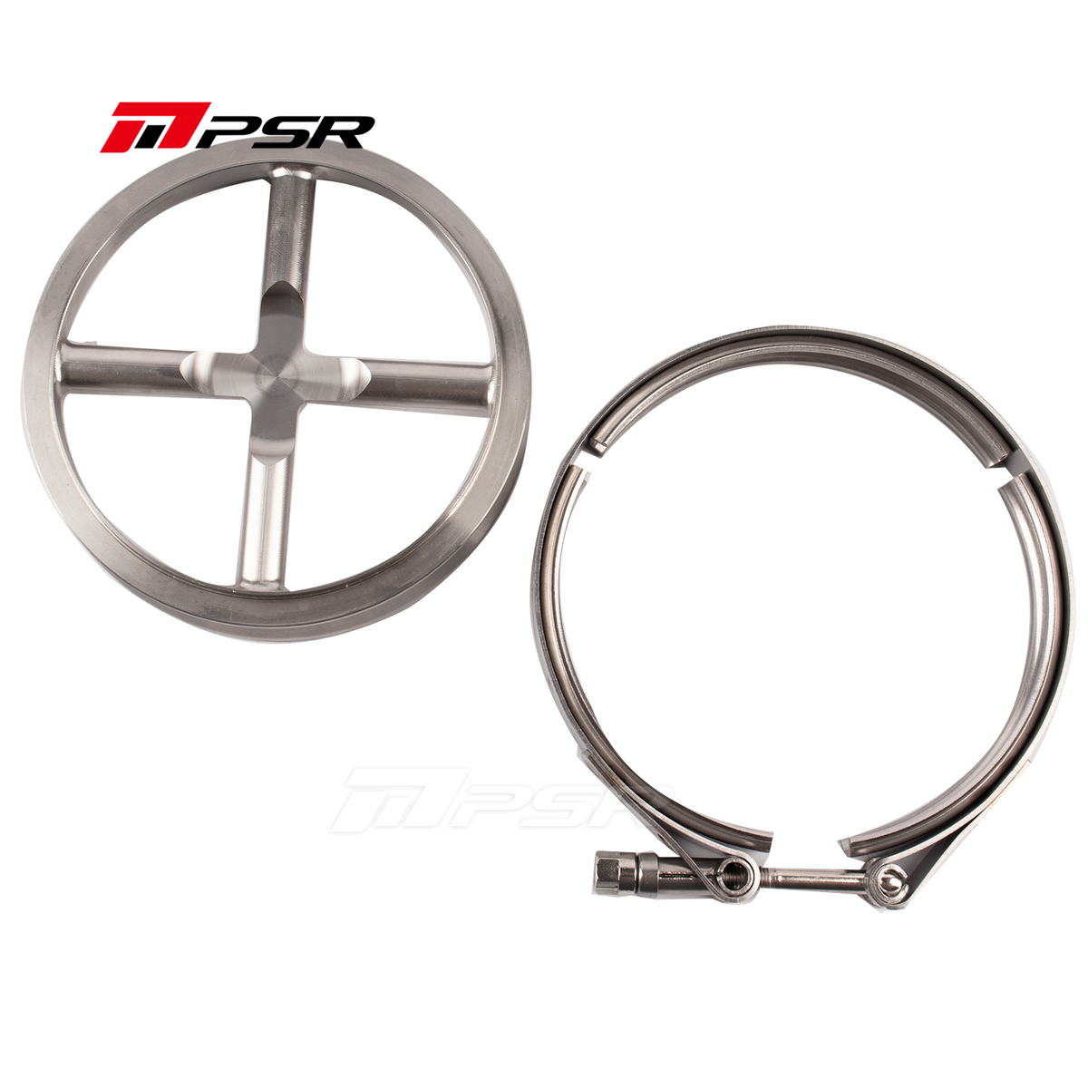Pulsar PSR Stainless Steel Turbine Cross Guard Flange Clamp Kit for PRO88 PRO98 PRO106 Turbos (PULSAR-FLC0008)