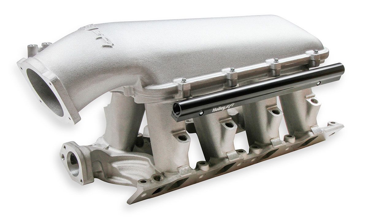 8.2" SBF Ford Hi-Ram Intake Manifold, Natural Finish HO300-272