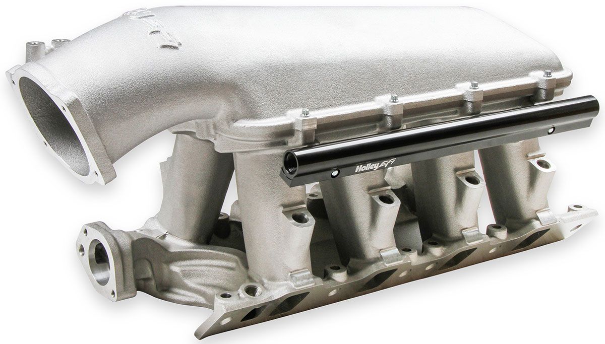 8.2" SBF Ford Hi-Ram Intake Manifold, Natural Finish HO300-273