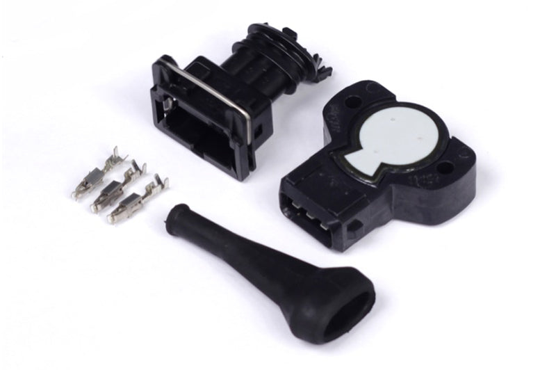 HALTECH Throttle Position Sensor - Grey CW Rotation 8mm D-Shaft