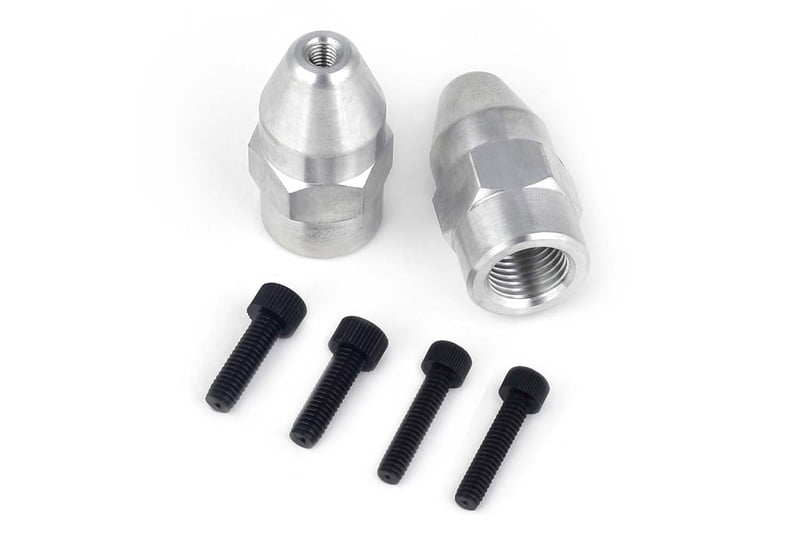 HALTECH Aluminum Shock Sensor Mounting Nuts - 1/2" -20 Length: 1 1/2" / 38.2mm