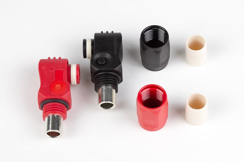 HALTECH SurLok Connector Set - 120A (Black + Red)