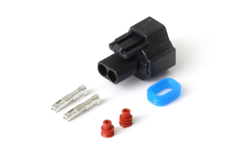 HALTECH Plug and Pins Only - ID/Bosch 2000 Denso Oval Type Injectors