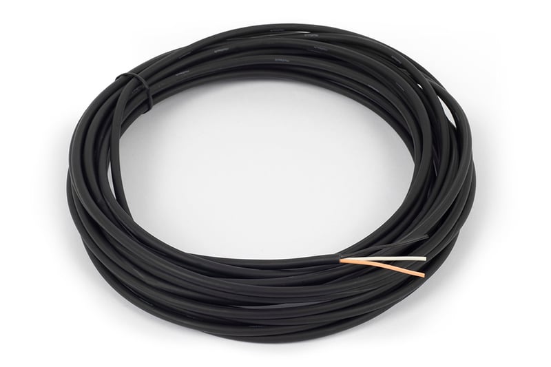 HALTECH Cable - Multicore - 3 x 22AWG (Orange/Black/White) - 10M (32') Length: 10M / 32ft