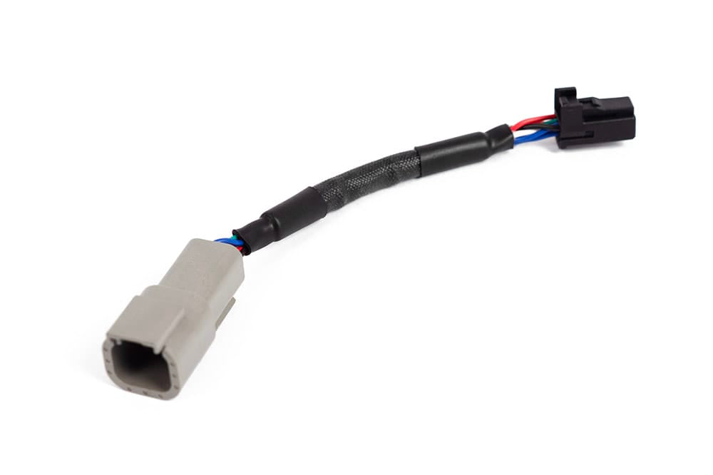 Haltech Wiring Harnesses / Looms Haltech CAN Adaptor Cable DTM-4 Female Receptacle/Socket to 8 pin Black Tyco Haltech CAN Adaptor Cable DTM-4 Female Receptacle/Socket to 8 pin Black Tyco (HT-130040) SR