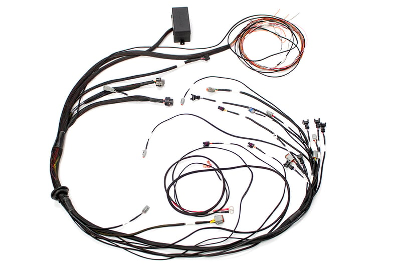 HALTECH Elite 1500 Mazda 13B S6-8 CAS with IGN-1A Ignition Terminated Harness Injector Connector: Bosch EV1