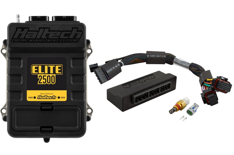 HALTECH Elite 2500 + Mitsubishi EVO 9 & EVO 8 MR Plug 'n' Play Adaptor Harness Kit