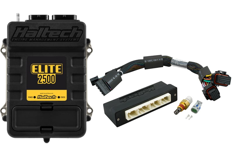 HALTECH Elite 2500 + Subaru Liberty/Legacy Gen 4 3.0R & GT Plug 'n' Play Adaptor Harness Kit