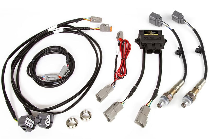 HALTECH WB2 NTK - Dual Channel CAN O2 Wideband Controller Kit Length: 1.2M (4ft)