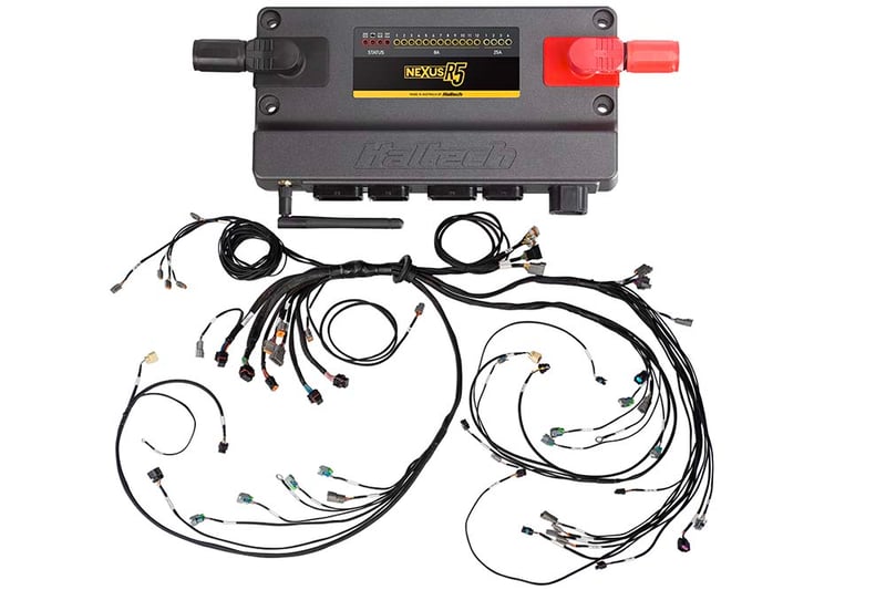 HALTECH Nexus R5 VCU + LSx DBW Terminated Harness Injector Connector: EV6