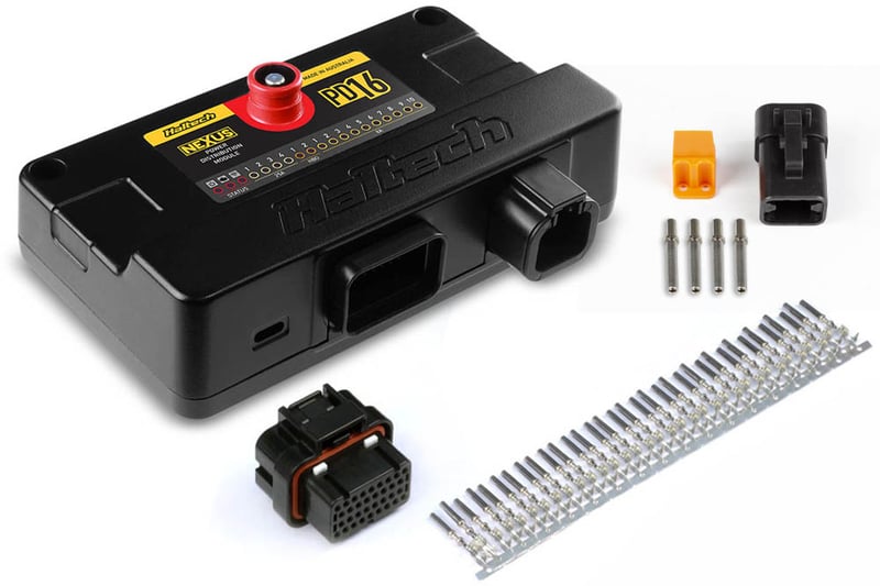 HALTECH PD16 PDM + Plug and pin Set