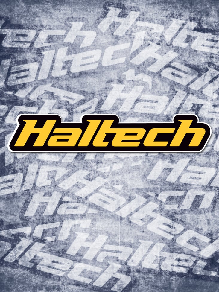 Haltech Logo Colour Sticker Size: 600mm (24")