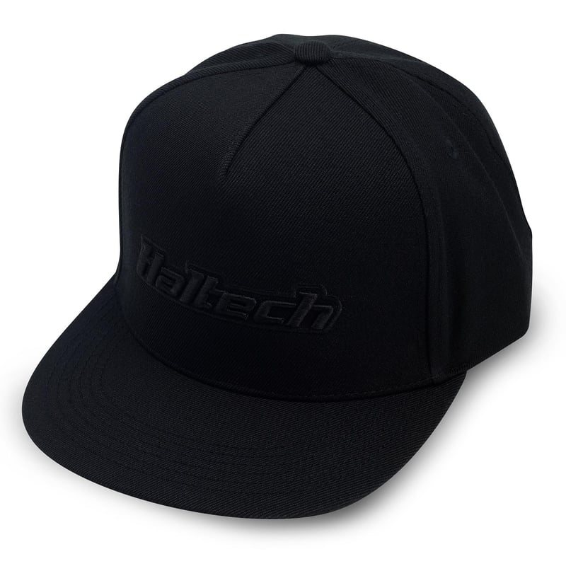 Haltech Snap Back Black on Black Size: One size fits all.