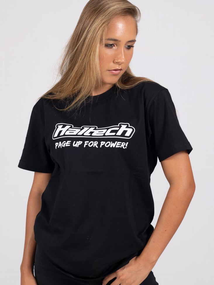 Haltech "Classic" T-Shirt Black Size: XS