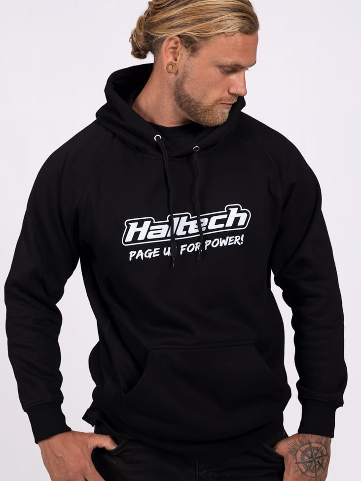Haltech "Classic" Hoodie Black Size: 4XL
