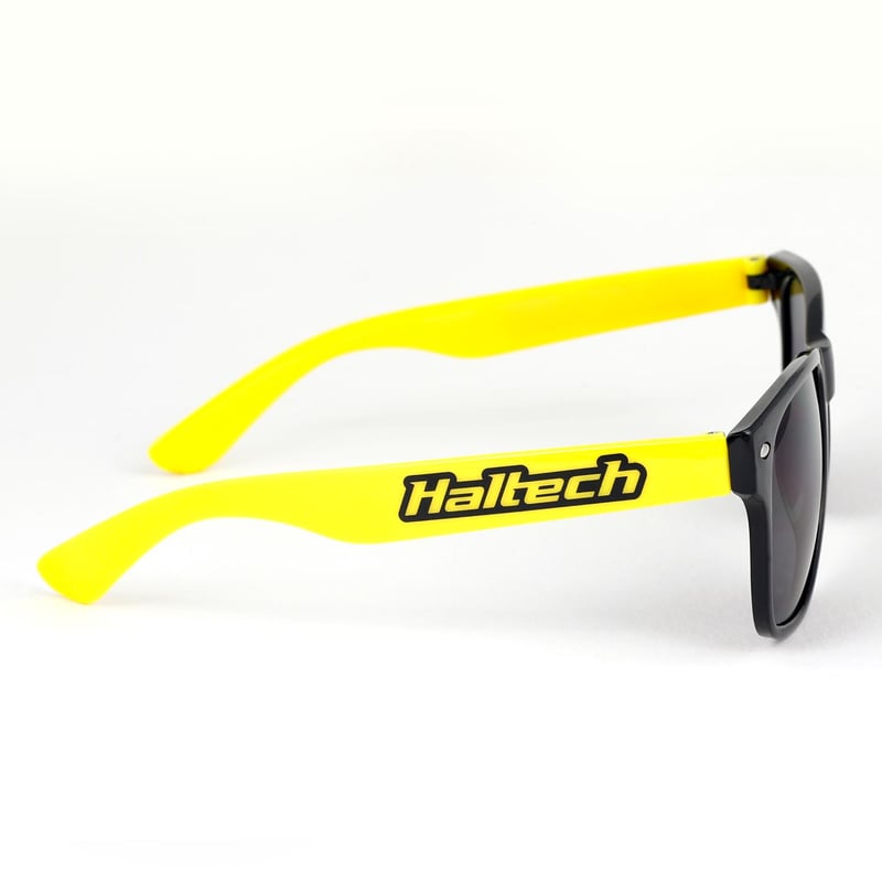 Haltech Sunglasses Black and Yellow