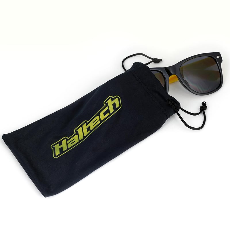 Haltech Sunglasses Black and Yellow