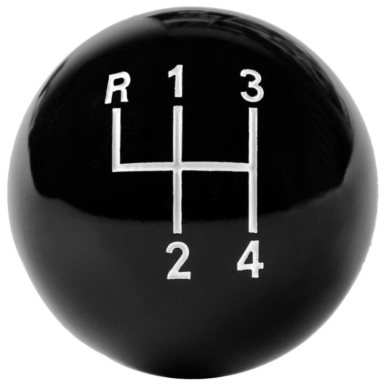 Hurst 4-Speed Black Manual Shift Knob HU1637627