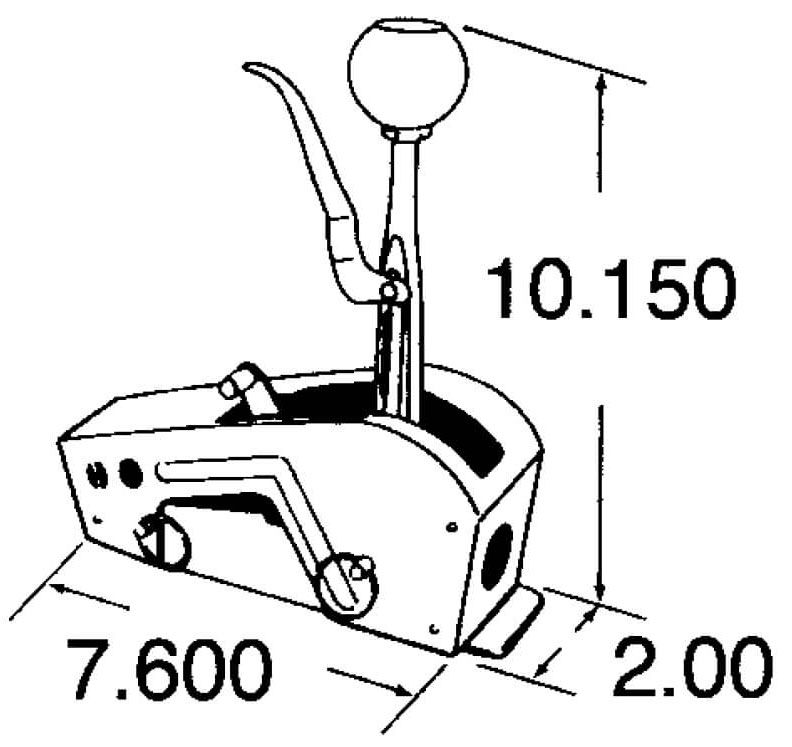 Hurst Quarter Stick Shifter With No Cover HU3160014