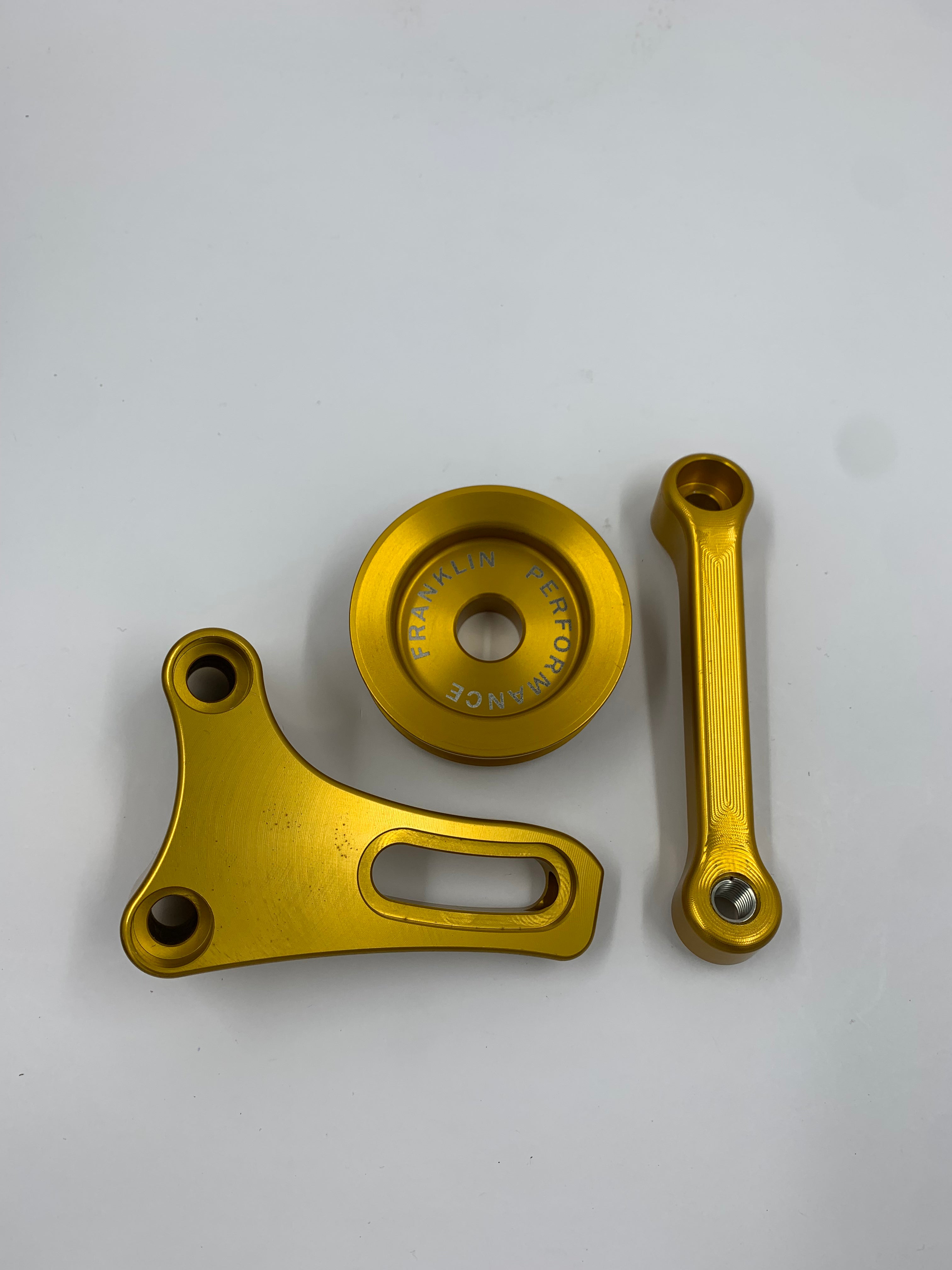 Scratch&Dent LS Alternator Bracket - Gold