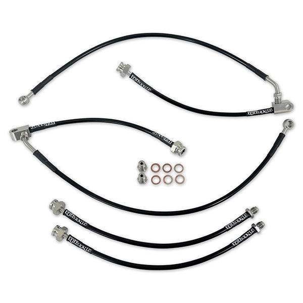GKTech Z34 370Z braided brake line set (Z34X-BRKE-BUNDLE)