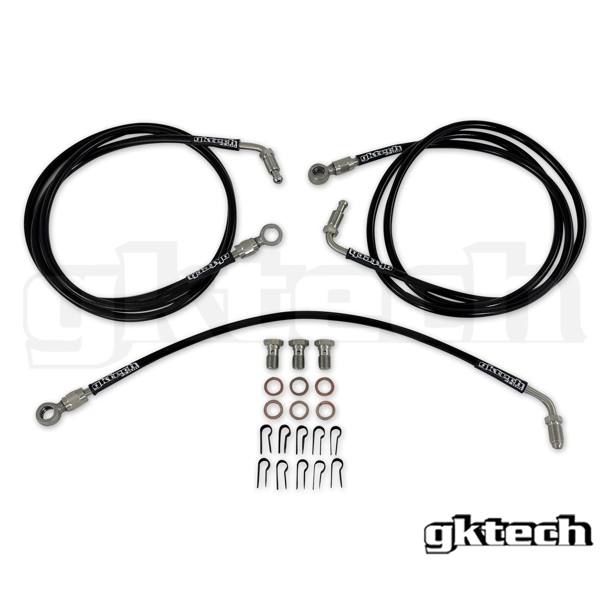 S-Chassis/Skyline Engine bay brake line delete kit