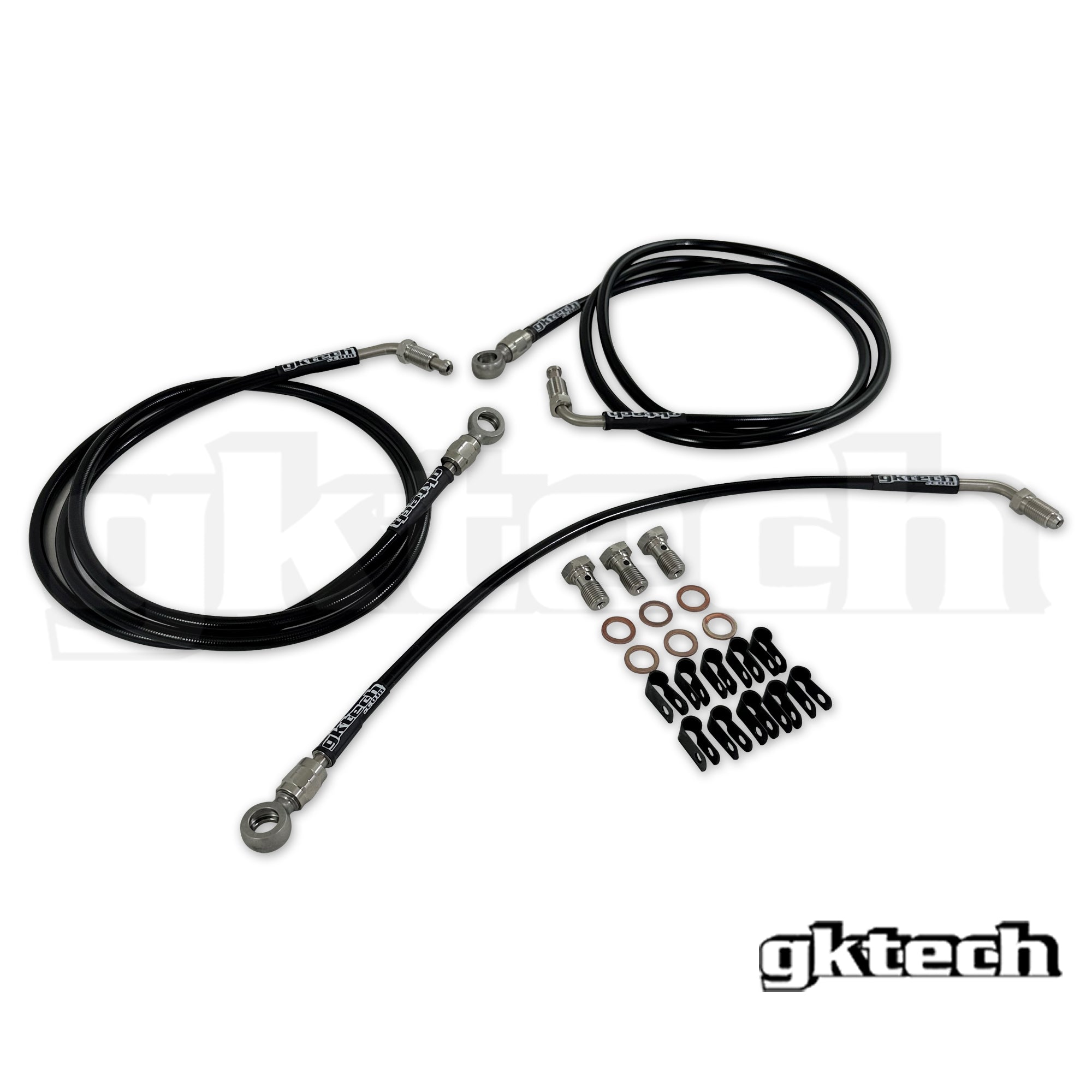 S-Chassis/Skyline Engine bay brake line delete kit