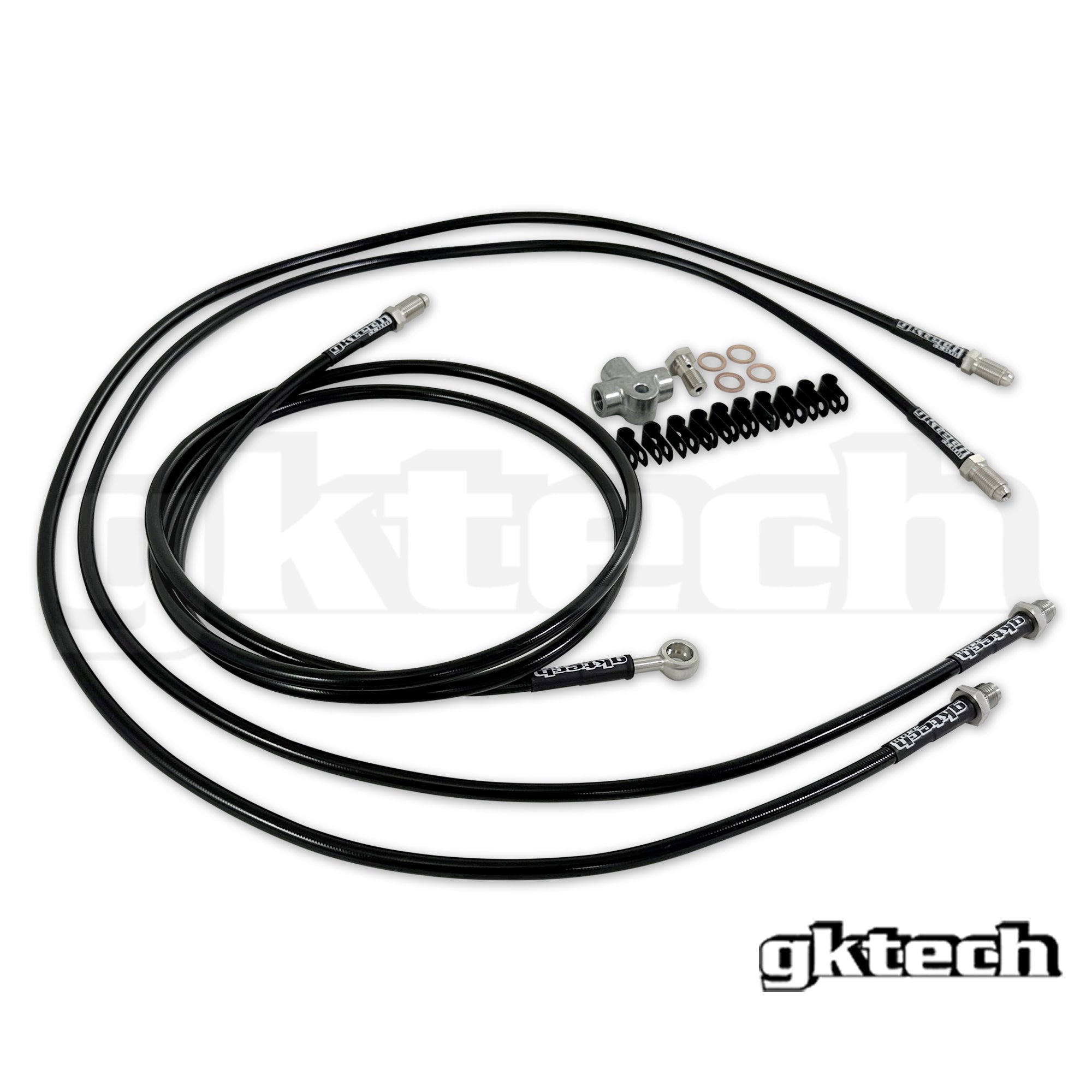 Z33 350z/Z34 370z /V35/V36 stand alone SS braided hydraulic handbrake line kit